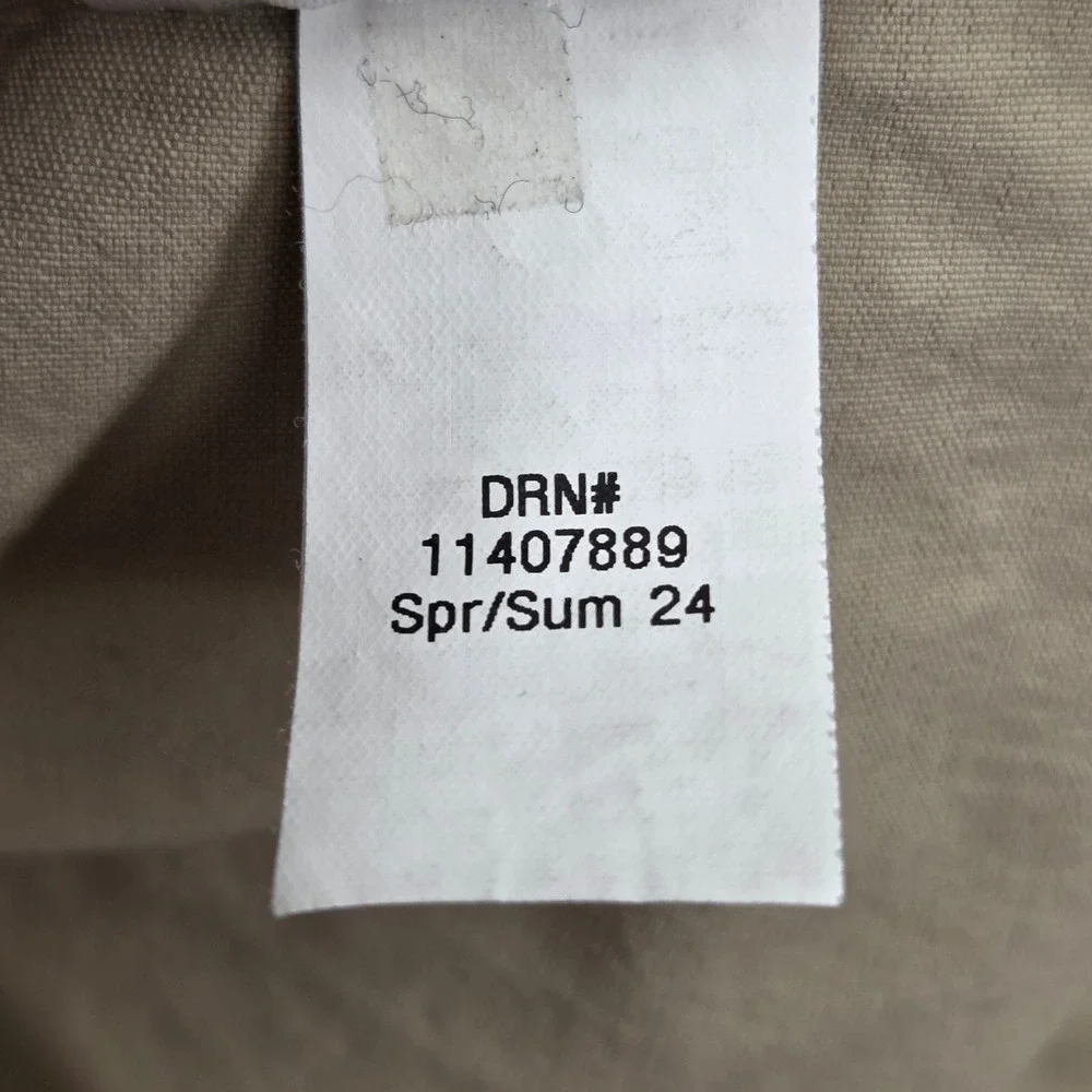 Eddie Bauer Horizon Guide Chino Pants Khaki Tan Nylon Stretch Mens 34x30‎